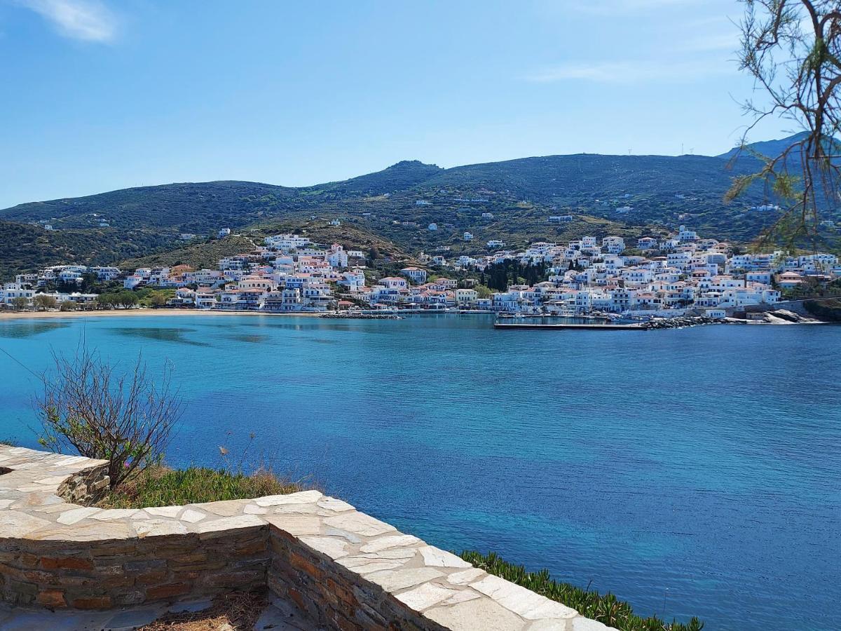 Villa Arni Andros - Βίλα Αρνη バトシ エクステリア 写真