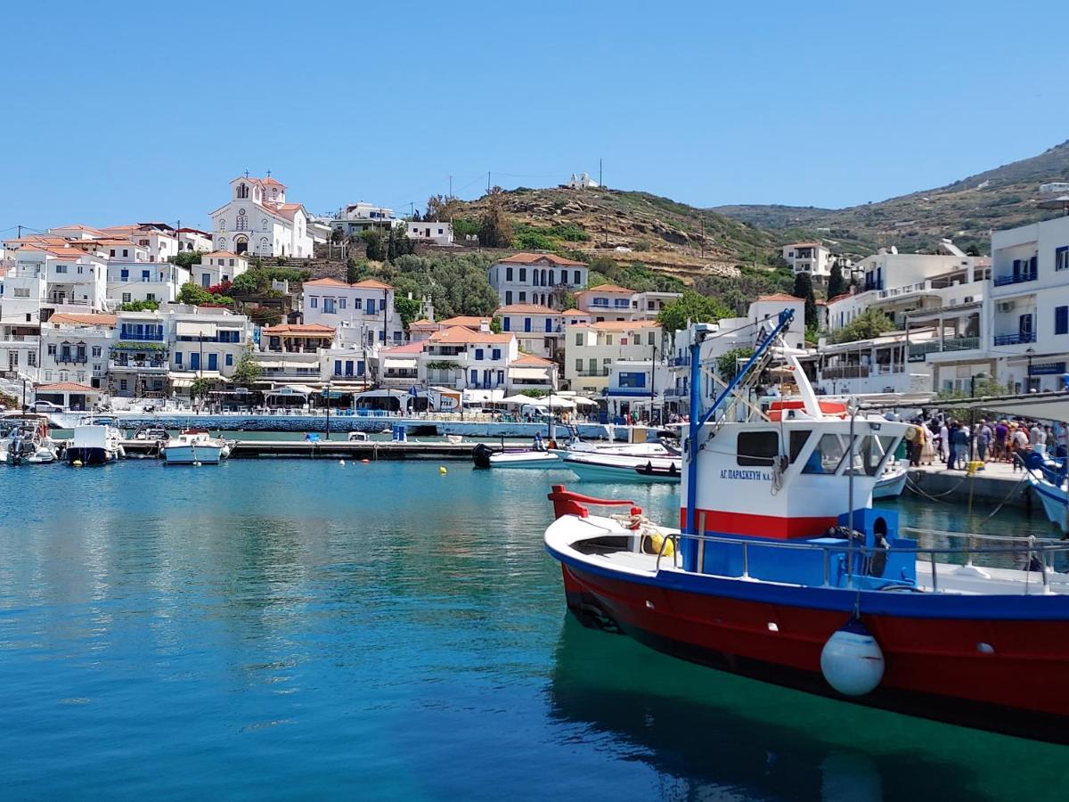 Villa Arni Andros - Βίλα Αρνη バトシ エクステリア 写真