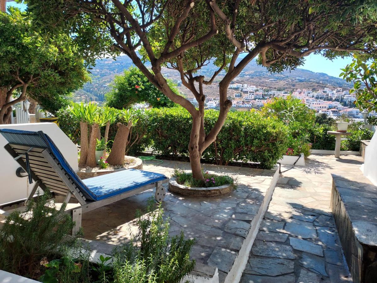Villa Arni Andros - Βίλα Αρνη バトシ エクステリア 写真
