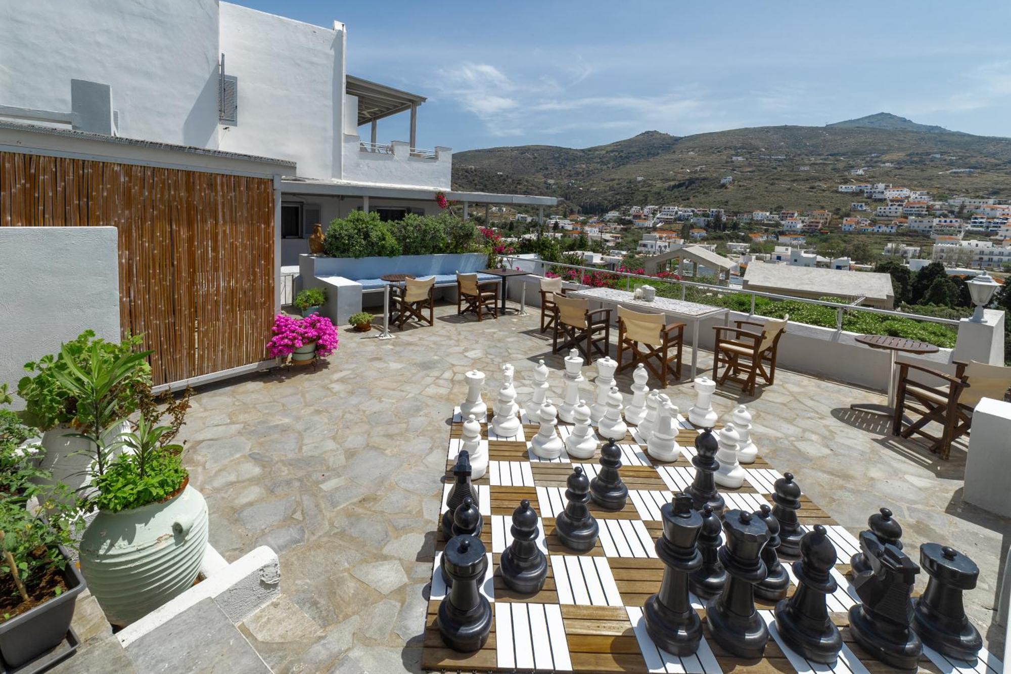 Villa Arni Andros - Βίλα Αρνη バトシ エクステリア 写真