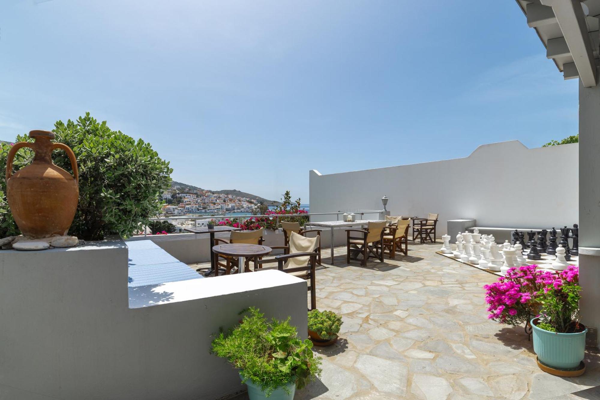 Villa Arni Andros - Βίλα Αρνη バトシ エクステリア 写真
