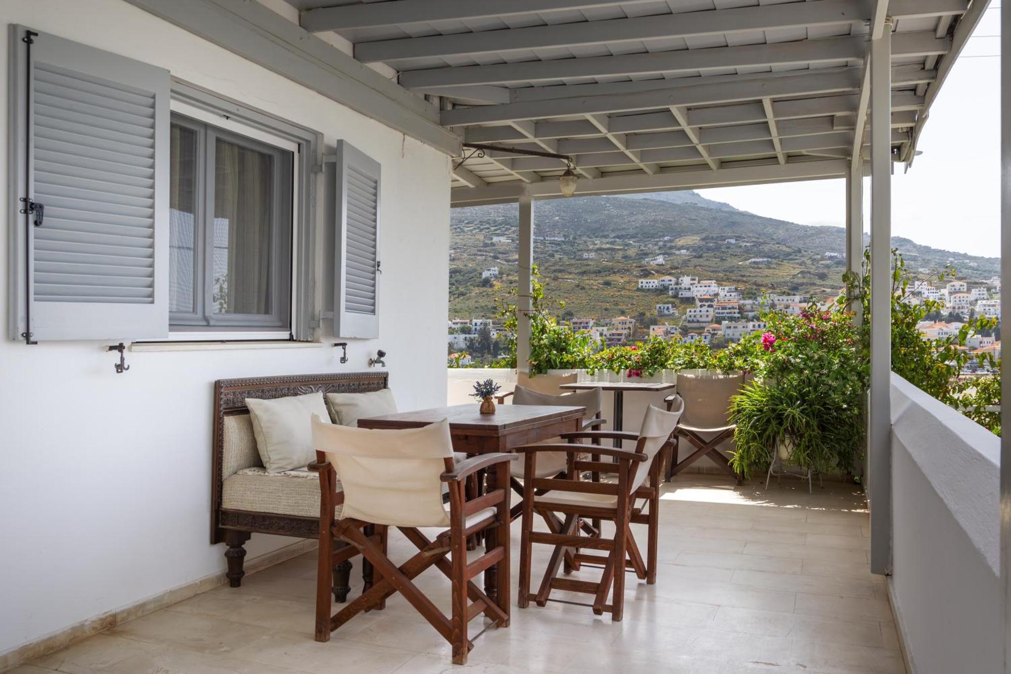 Villa Arni Andros - Βίλα Αρνη バトシ 部屋 写真